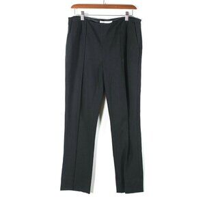 Diane von Furstenberg DVF Womens Size 8 Medium Black Pants Stretchy Trousers
